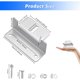 thumbnail image 2 of 4 piezas Panel solar Z Soporte de montaje Panel solar de aleación de aluminio Z Kits de soporte de montaje con tuercas y pernos para techo de RV, barco, cabina, JAMW Sencillez, 2 of 4