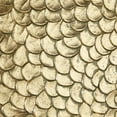 thumbnail image 4 of DecMode Gold Wooden Carved Scales Abstract Wall Decor, 4 of 11