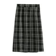 thumbnail image 2 of Skirt for Women Summer, Women's Retro Woolen Plaid Skirt, Women's Winter Mid Length High Waisted Woolen Skirt, Long Skirt on Clearance XL-4XL, 2 of 3
