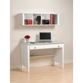 thumbnail image 2 of Prepac Wall Mounted Desk Hutch White, 2 of 4