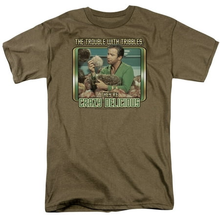 Star Trek Kirk Trouble With Tribbles Crazy Delicious Sci Fi TV Show T-Shirt (Best Sci Fi Shows On Tv Now)