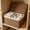 Khaki, variant on YFGEFTR Storage Basket with Lid, Woven Storage Bin with Handles & Removable Liner for Bedroom/Laundry Room