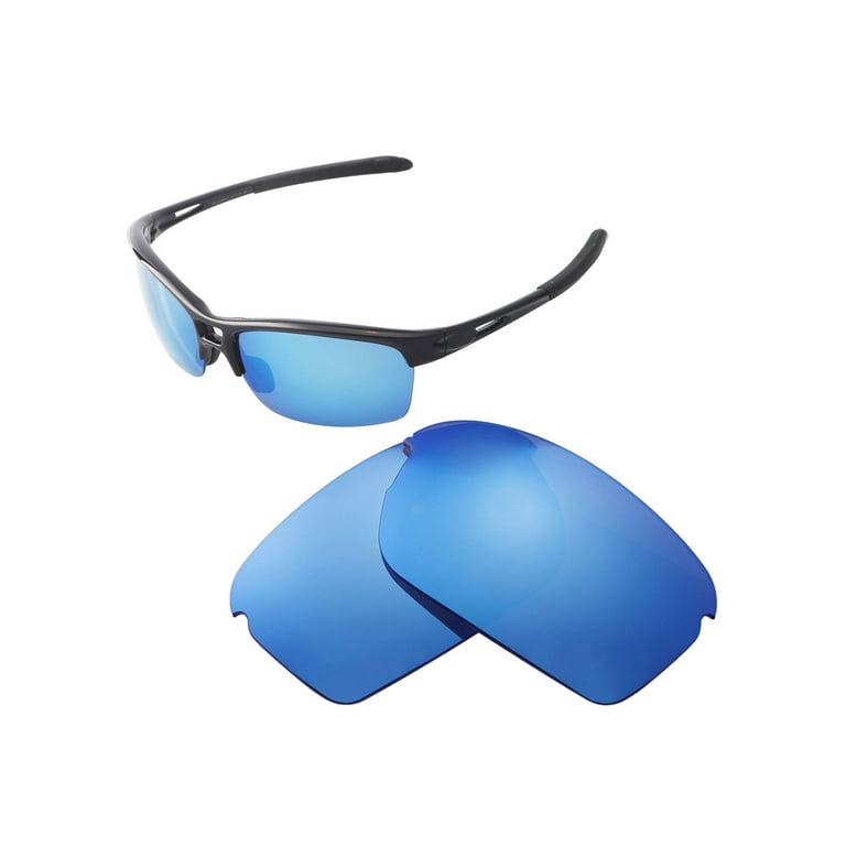 Walleva Ice Blue Polarized Replacement Lenses for Oakley RPM Squared  Sunglasses 