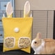 thumbnail image 3 of Bolsa para comederos para conejos de gran capacidad 40x24cm | Accesorio de alimentación de pequeños animales para chinchilla de hámster conejo | Almacenamiento de premios para colgar de tela, 3 of 9