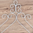 thumbnail image 3 of KALLORY European Style Wall-Mounted Iron Flower Pot Holder, 1 Set, 20.87 x 13.78 x 6.3 Inches, Decorative Plant Hanger, 3 of 8