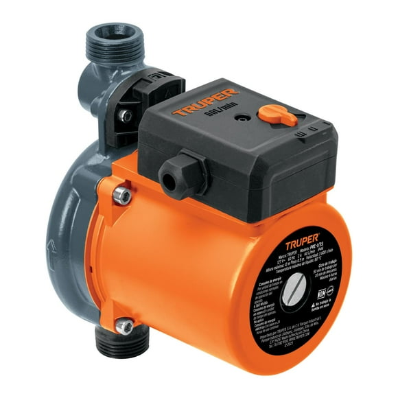 Bomba presurizadora Truper 1/3 HP naranja claro