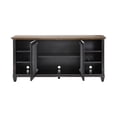 thumbnail image 2 of Traditional Wood Sideboard Dining Storage TV Stand Fully Assembled Black, 2 of 7