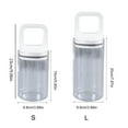 thumbnail image 3 of Large Capacity Glass Sealed Jar Quality Container for Ingredients Multifunctional Glass Preservation Canister, 3 of 9