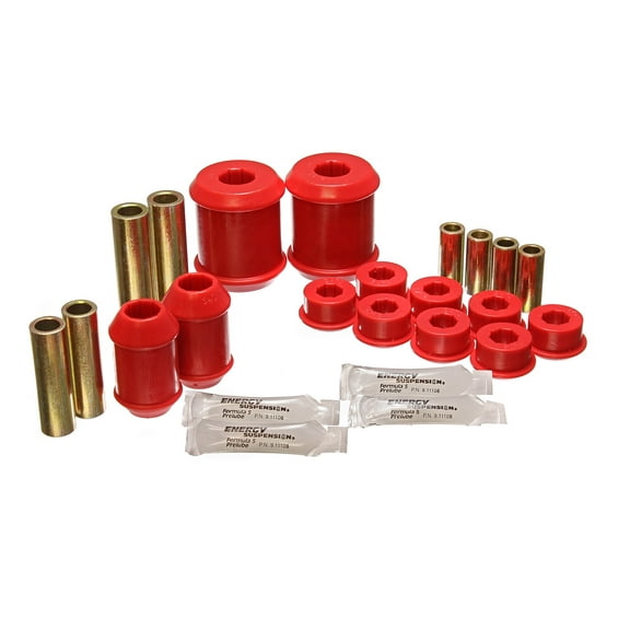 Energy Suspension 5.3128R Polyurethane Control Arm Bushings Red Fits select: 2000-2005 MITSUBISHI ECLIPSE, 2006 MITSUBISHI GALANT ES HIGH/LS HIGH