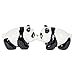 thumbnail image 3 of Salt & Pepper Shakers Set - PANDAS New Ceramic Kitchen Gifts 9869, 3 of 4