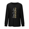 thumbnail image 5 of jobturf Sweatshirts for Women Y2k Letter Printed Long Sleeve Graphic Tees Soft Comfy Casual Loose Blouses Fall Winter Fashion Going Out Tops, 5 of 6