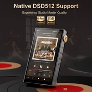 160GB Hi-Fi Audio Player with Bluetooth and WiFi, Oilsky Hi-Fi Music Player with Audible,Play Store, 4.02 DSD Lossless Music MP3 MP4 Player(Black)