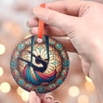 thumbnail image 4 of Aerialist Ornament SunCatcher Aerial Dancer LightCatcher Window Hanging Home Decoration Gift For Aerialist, 2025, Holiday Decoration, Seasonal Keepsake 2025, Holiday Decoration,, 4 of 5