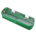 thumbnail image 1 of Unique Bargains 2 Inlet 18 Outlet Terminal Strip Blocks, Single Phase Distribution Block for Metering Box, 1 of 4