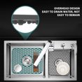 thumbnail image 3 of Silicone Sink Protector Mat, Non Slip Heat  For Kitchen, Farmhouse, Stainless Steel, Porcelain Sink, 3 of 8