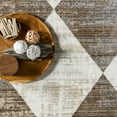 thumbnail image 3 of nuLOOM Meline Checkered Fringe Area Rug, 2' x 4' 4", Beige, 3 of 9