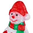 thumbnail image 4 of Northlight LED Lighted Snowman Commercial Grade Acrylic Outdoor Christmas Decoration - 34", 4 of 8