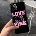 thumbnail image 1 of Funda de teléfono para iPhone 14, 13, 12, 11 pro max, 8, 7, 6, 6S Plus, XS, Max, XR, X, carcasa trasera de parachoques, bonita y fresca, Gato de Hello Kitty Fivean LED, 1 of 2