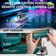 thumbnail image 2 of Voiture Mini FPV 164 - Caméra HD Magnétique 720P avec Contrôle via Application Wi-Fi 2,4 GHz, Petite Voiture Télécommandée Stabilisée par Gyroscope pour Course Intérieure, 2 of 9