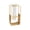 🥑 D_New#1916, variant on Artificial Flower Arrangement with Glass Vase Decorative Tabletop Centerpiece for Living Room Dining Table