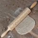 thumbnail image 3 of Christmas wooden rolling pins Musical notes Engraved embossing, 3 of 5