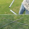 thumbnail image 2 of Milisten Iron Tent Poles for Tarp 2Pcs Silver 2m, 2 of 7