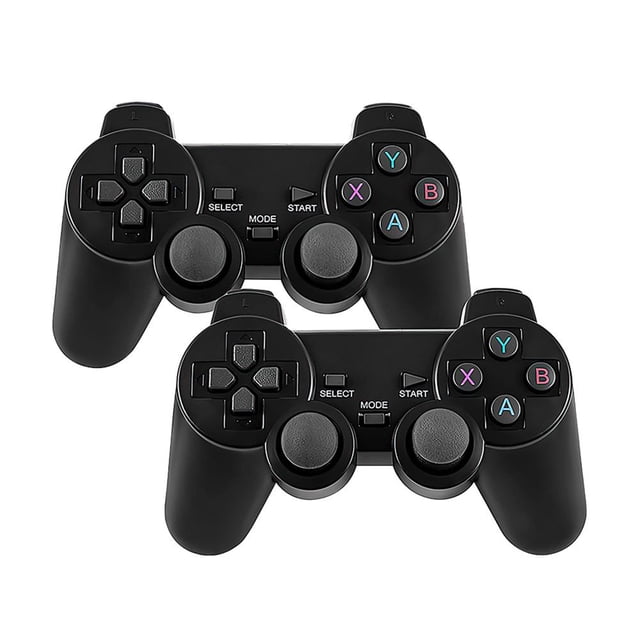 Wireless Game Console Home TV Mini Game Console for Kids Adults (64G)
