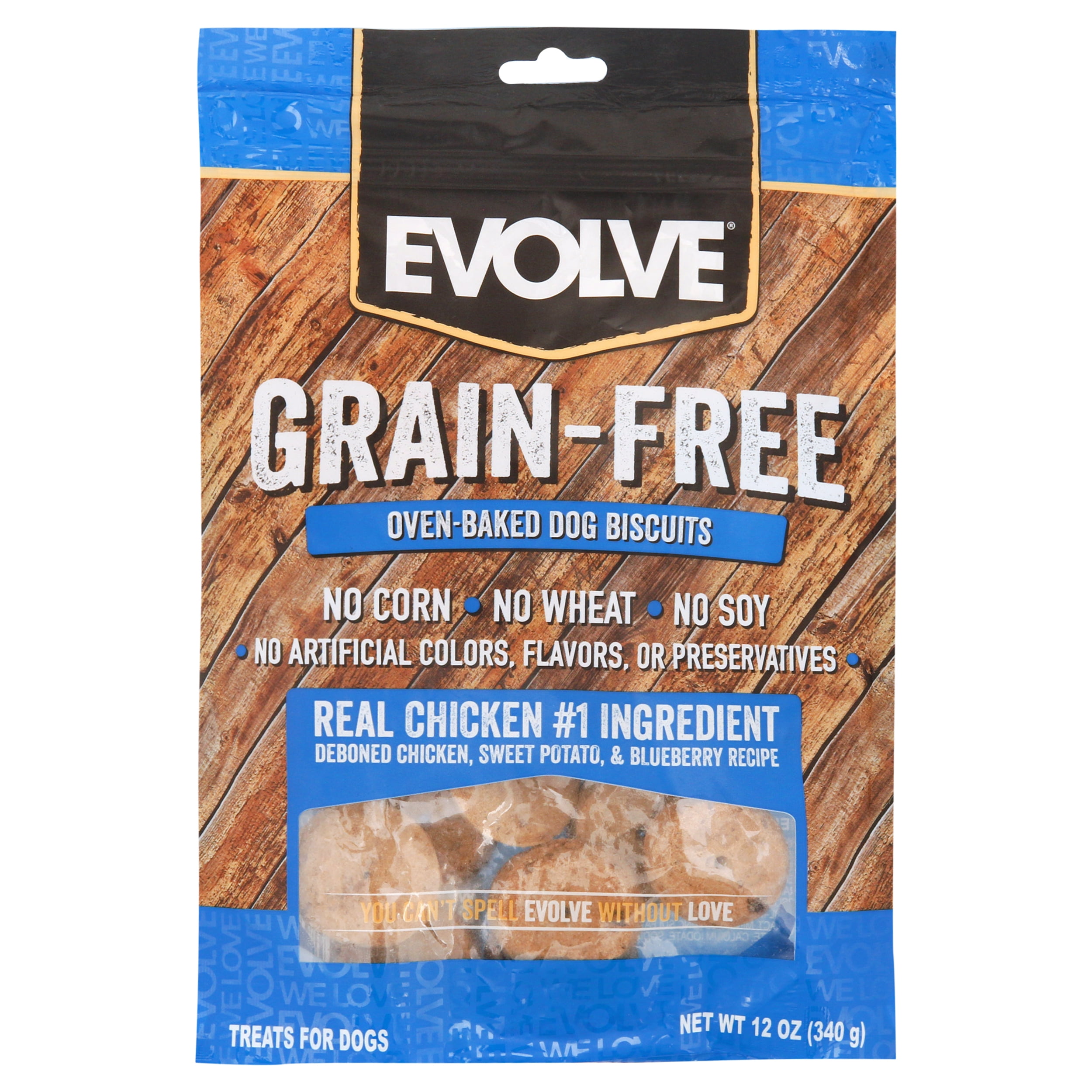 evolve grain free dog food