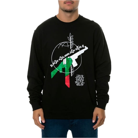 Black Scale Mens The RBG Revolution Sweatshirt, Black, Small