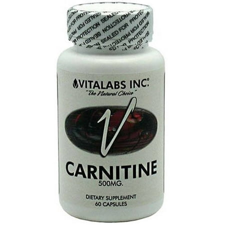 Vitalabs Carnitine, 500mg, 60 CT