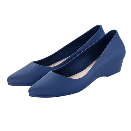 

OAVQHLG3B Dress Sandals for Women Clearance Summer Solid Color Jelly Shoes Fashion Non-slip Soft Bottom Women s Shoe Sandals
