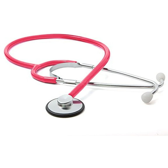 ADC Proscope 660 Adult Lightweight General-Exam Stethoscope, 31.5" Length, Neon Pink