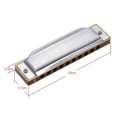 thumbnail image 1 of Suzuki 1072-C Folkmaster Standard 10-Hole Diatonic Harmonica Key of C 20 Tone for Beginner Student, 1 of 5