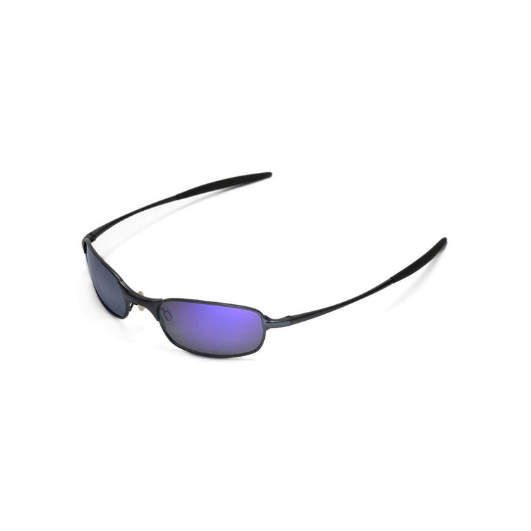 Walleva Purple Polarized Replacement Lenses For Oakley Square Wire 2.0  Sunglasses
