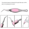 thumbnail image 4 of ruzhgo Tweezers Crafts Crossing Lock Stainless Steel Reverse Clamp Curved Nail Art Hair Tool for Decoration Electronics Laboratory Matte Matte, 4 of 6