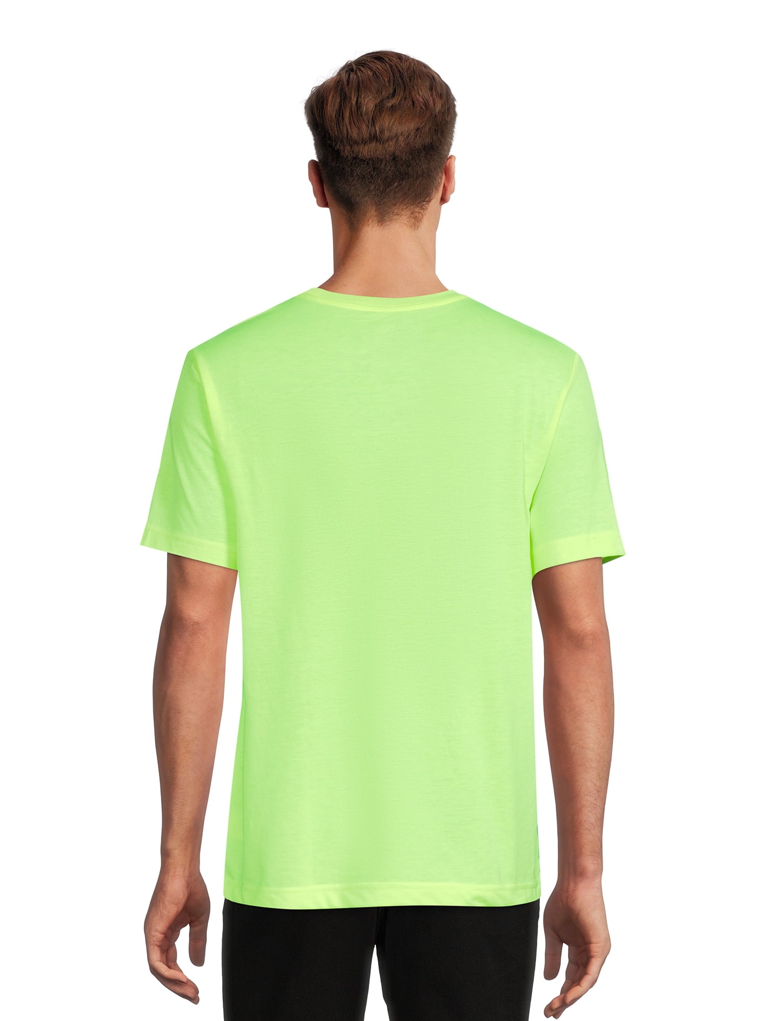 Athletic Works Men's and Big Men's Crew Neck Tee, 2-Pack, Sizes S-4XL
