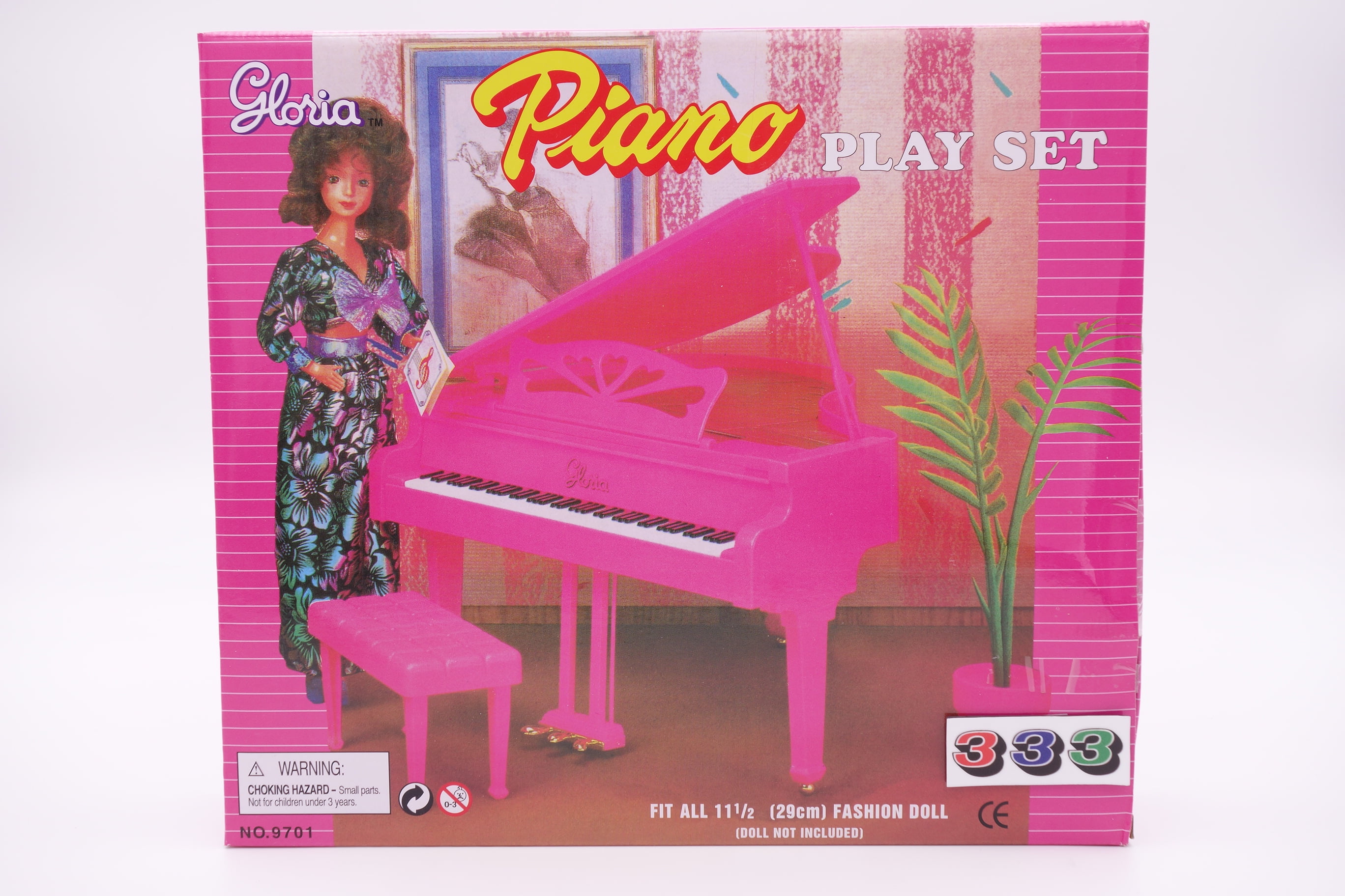 Gloria Barbie Sized Classroom Doll Playset with Furniture Accessories 7 Pieces Walmart