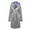Gray, variant on Babysbule Winter Jackets for Women Women’s Solid Rain Jacket Outdoor Jackets Waterproof Hooded Raincoat Windproof