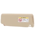 thumbnail image 1 of Sun Visor Beige Replacement with Mirror, Excellent Shading Performance for  2010 to 2023 Left Hand Drive Vehicle, ABS Cloth Material, 1 of 7