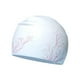 thumbnail image 4 of Gorro de baño de silicona para mujer, gorro de baño con protección para los oídos, gorro de natación rosa, 4 of 9