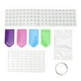 thumbnail image 2 of Rhinestone Storage Container, Portable Durable Reusable Rhinestone Painting Storage Stainless Steel With Snap Rings For Home, 2 of 8