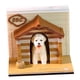 thumbnail image 1 of Bloc de notas 3D, bloc de notas, papel, planificador de casa de perro, regalo, 240 páginas, notas 3D para el día de San Valentín, hogar,, 1 of 9