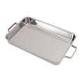 thumbnail image 2 of Bandeja para hornear pescado Colamx acero inoxidable resistente Plata M, 2 of 8