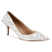 Badgley Mischka Women's Evening Pumps White Size 10 M