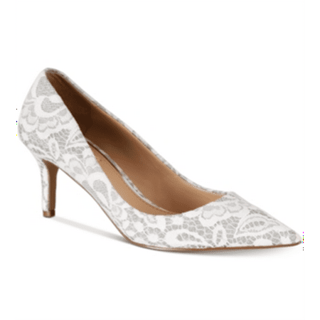 

Badgley Mischka Women s Zuri Pointed Toe Classic Pumps White Size 9 M