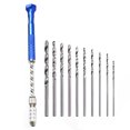 thumbnail image 1 of 11PCS Hand Drill Set Novelty Mini Pin Vise Hand Drill Bit Twist Drill Bit, 1 of 10