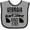 Heather and Black, variant on Inktastic Georgia Awesome Since 1788 Boys or Girls Baby Bib