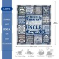 thumbnail image 6 of Best Uncle Gifts from Niece Nephew, Funny Gifts for Uncle, Great Uncle Gifts for Men, Happy Adult Uncle Birthday Gifts Idea, Best Uncle Ever Gifts for Christmas, Fun Uncle Blanket Gifts 60"X80", 6 of 6