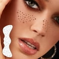 thumbnail image 4 of Face Ice Roller Stickers Glitter Stickers Easily Create Natural Look And Beauty Makeup Stickers Makeup Stickers (Star Freckles), 4 of 6
