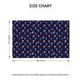 thumbnail image 2 of Rocae Sea Jellyfish Printed Heat Resistant Place Mats,Classic Hemstitch Cloth Fabric Placemats Imitation Linen Place Mat Table Mats 18x12 inch, 2 of 5